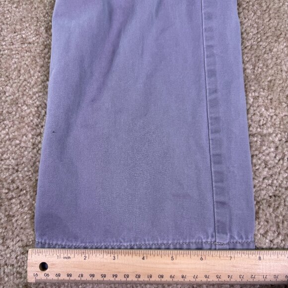 Eddie Bauer Womens Mercer Fit Gray Pants Slim Straight Sz 6 Mid Rise 32x30 E668 - Picture 13 of 14
